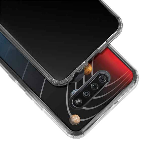 StockTrek Solar System LG K51/Q51 Clear Case