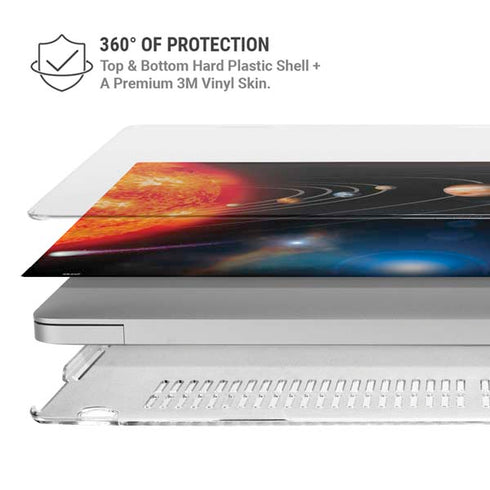 StockTrek Solar System MacBook Pro 13in (2020) Case plus Skin