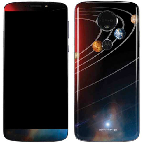 StockTrek Solar System Moto E5 Plus Skin