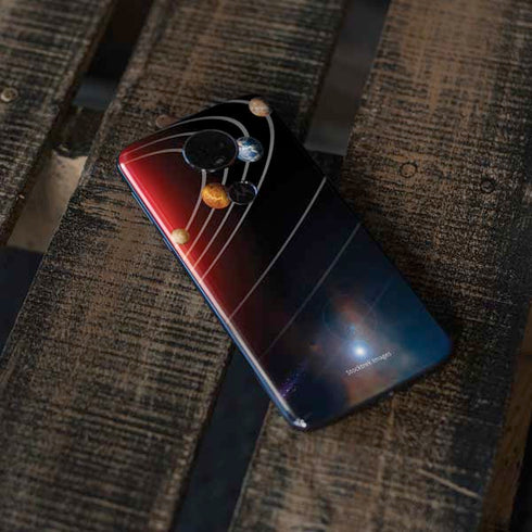 StockTrek Solar System Moto E5 Plus Skin