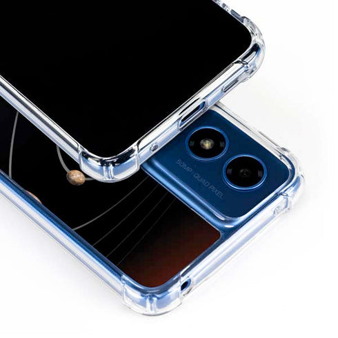 StockTrek Solar System Moto G 5G (2024) Clear Case