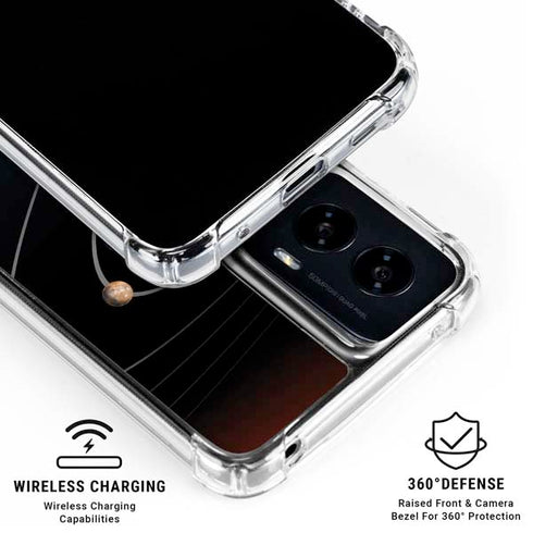 StockTrek Solar System Moto G Power 5G (2024) Clear Case