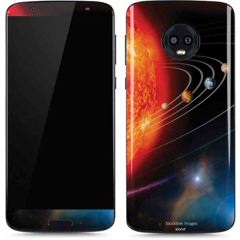 StockTrek Solar System Moto G6 Skin