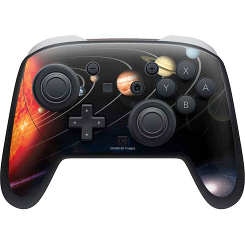 StockTrek Solar System Nintendo Switch 2 (2025) Pro Controller Skin