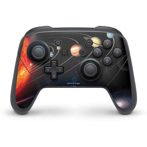StockTrek Solar System Nintendo Switch Pro Controller Skin