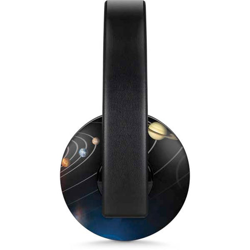 StockTrek Solar System PlayStation 4 Gold Wireless Headset Skin