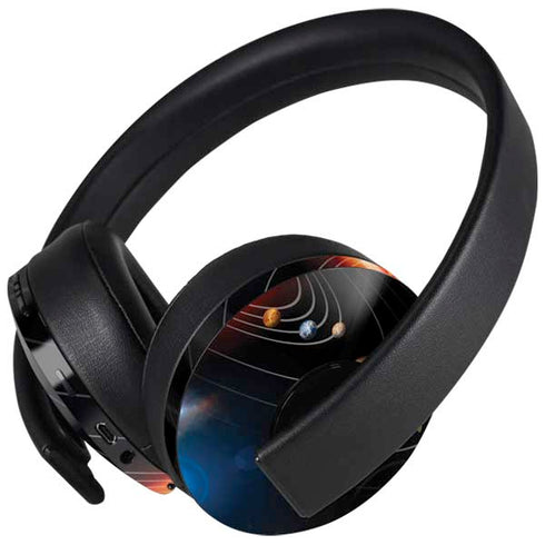 StockTrek Solar System PlayStation 4 Gold Wireless Headset Skin