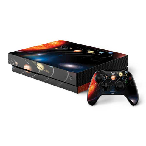 StockTrek Solar System Xbox One X Bundle Skin