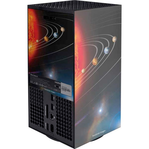 StockTrek Solar System Xbox Series X Console Skin