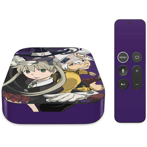 Soul Eater Purple Apple TV Skin