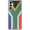 South Africa Flag Distressed Galaxy A16 5G Clear Case