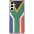 South Africa Flag Distressed Galaxy A16 5G Clear Case
