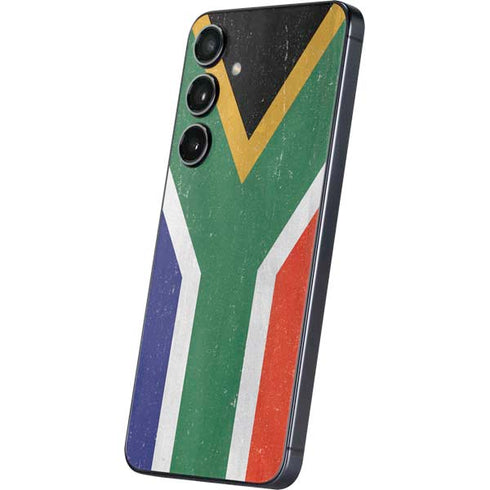 South Africa Flag Distressed Galaxy A16 5G Skin