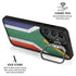 South Africa Flag Distressed Galaxy S24 FE Kickstand Case