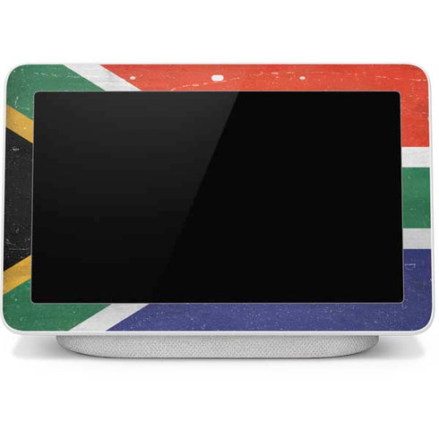 South Africa Flag Distressed Google Home Hub Skin