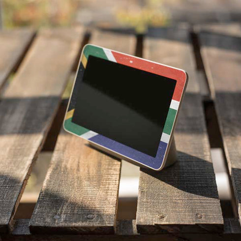South Africa Flag Distressed Google Home Hub Skin