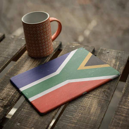 South Africa Flag Distressed iPad Skins