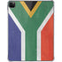 South Africa Flag Distressed iPad Pro 11in (2024) Clear Case