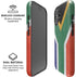 South Africa Flag Distressed iPhone 16 Magsafe Impact Case