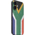 South Africa Flag Distressed iPhone 16 Plus Skin