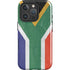 South Africa Flag Distressed iPhone 16 Pro Magsafe Impact Case
