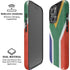 South Africa Flag Distressed iPhone 16 Pro Magsafe Impact Case