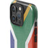 South Africa Flag Distressed iPhone 16 Pro Max Impact Case