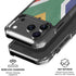 South Africa Flag Distressed iPhone 18 Pro Clear Case