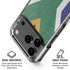 South Africa Flag Distressed iPhone 18 Pro Clear Case