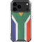 South Africa Flag Distressed iPhone 18 Pro Max Clear Case
