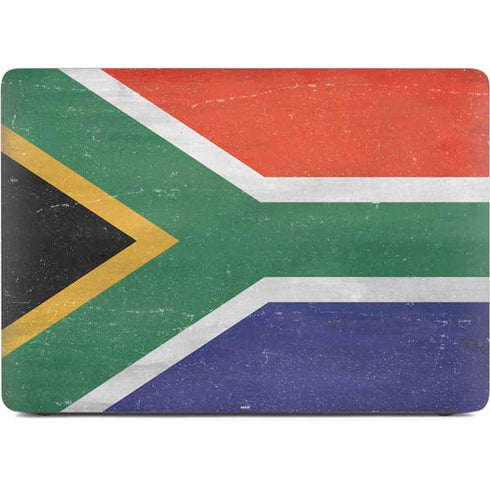 South Africa Flag Distressed Apple MacBook Air Skin