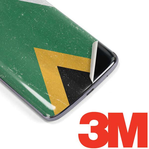 South Africa Flag Distressed Moto E5 Plus Skin
