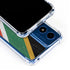 South Africa Flag Distressed Moto G 5G (2024) Clear Case