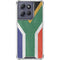 South Africa Flag Distressed Moto G Play 5G (2025) Clear Case