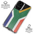 South Africa Flag Distressed Moto G Power 5G (2024) Clear Case
