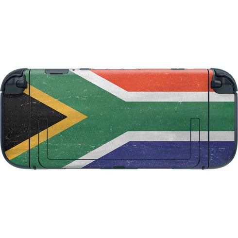South Africa Flag Distressed Nintendo Switch 2 (2025) with Joy-Con Skin
