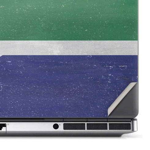 South Africa Flag Distressed Dell Precision Skin