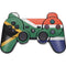 South Africa Flag Distressed PS3 Dual Shock wireless controller Skin