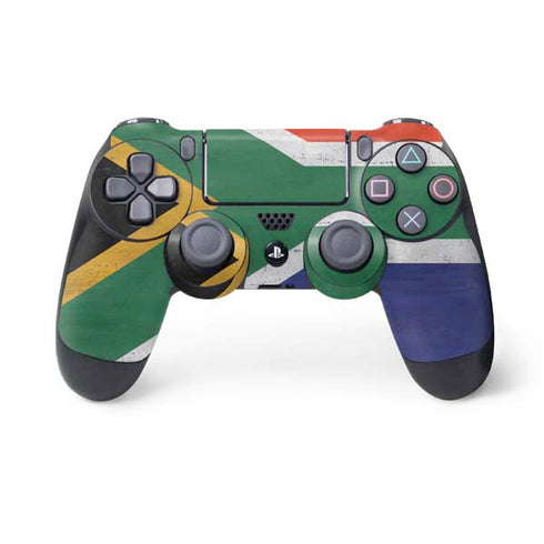 South Africa Flag Distressed PlayStation PS4 Skins