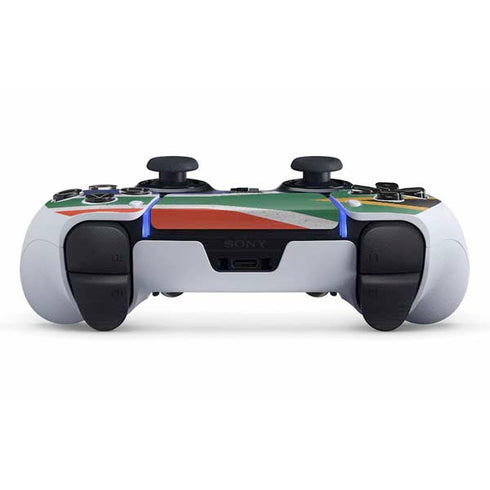 South Africa Flag Distressed PS5 DualSense Edge Pro Controller Skin