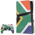 South Africa Flag Distressed PS5 Pro Disk Bundle Skin