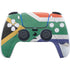 South Africa Flag Distressed PS5 Pro Disk Bundle Skin