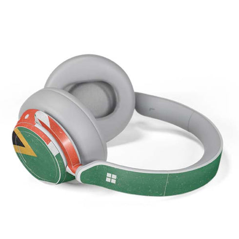 South Africa Flag Distressed Surface Headphones Skin