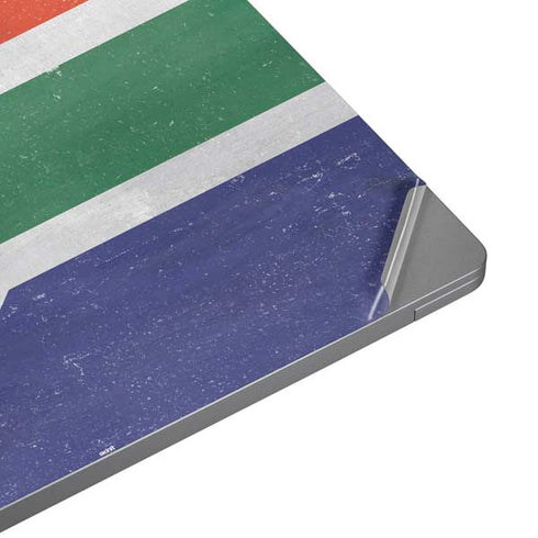 South Africa Flag Distressed Laptop Skins