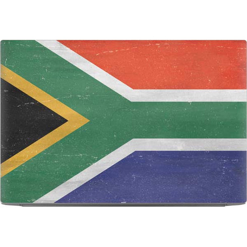 South Africa Flag Distressed Dell XPS Skin