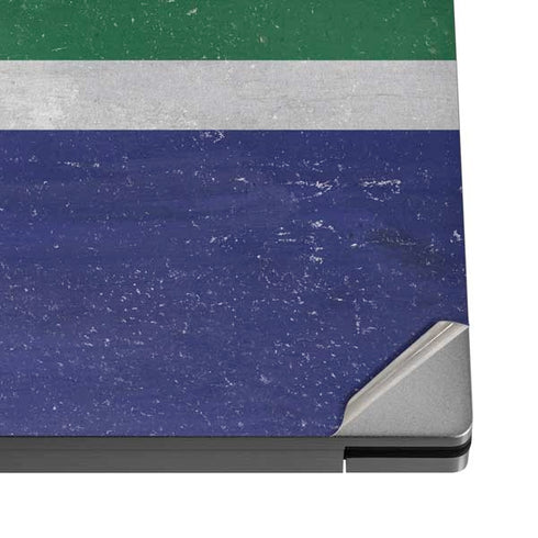 South Africa Flag Distressed Dell XPS Skin