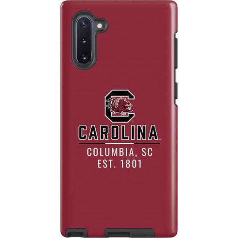 University of South Carolina Columbia SC, EST. 1801 Galaxy Cases