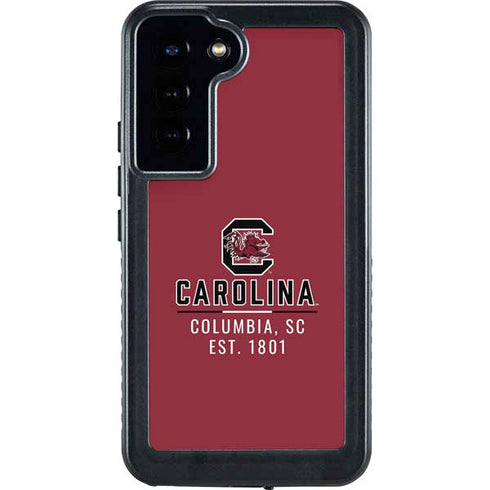 University of South Carolina Columbia SC, EST. 1801 Galaxy S24 Plus Waterproof Case