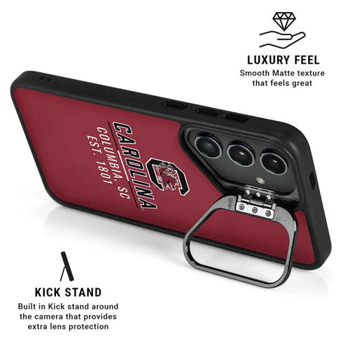 University of South Carolina Columbia SC, EST. 1801 Galaxy S25 Ultra Kickstand Case