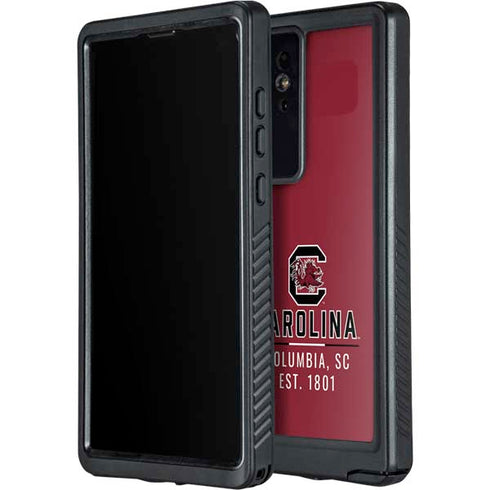 University of South Carolina Columbia SC, EST. 1801 Galaxy S24 Ultra Waterproof Case